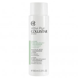 Collistar Attivi Puri Salicylic Acid + Niacinamide Anti-Blemish Pore minimizer Lotion 100ml